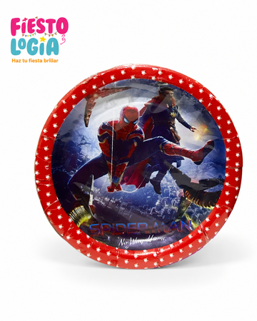 Platos desechables Spider