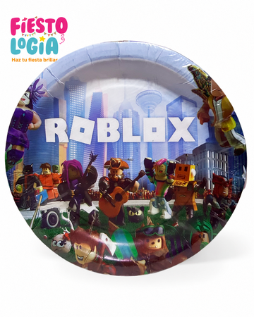 Platos desechables Roblox