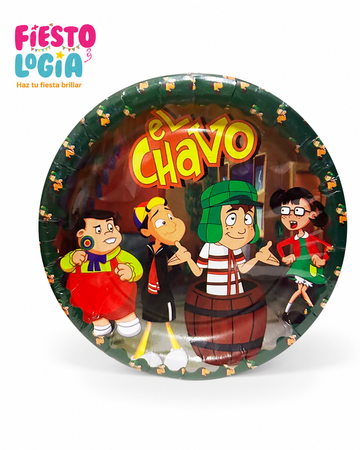 Platos desechables El Chavo